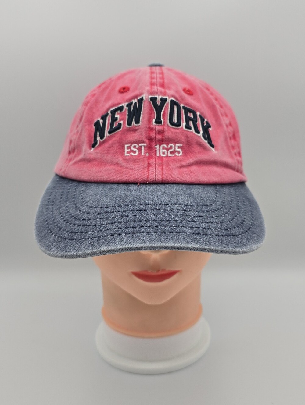 e By Elidan Girls Yourh New York Est 1625 Washed Cotton Adjustable Hat